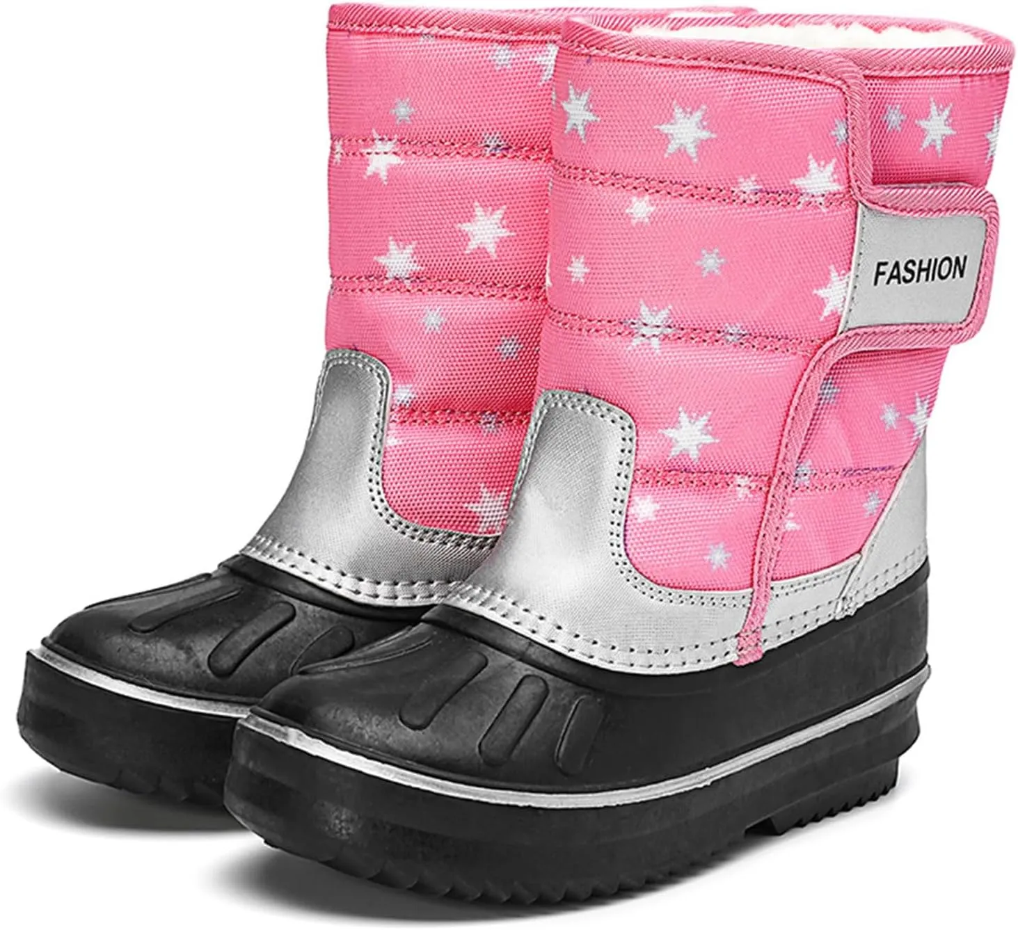 Children Boots Snow Boots Girls Boys Outdoor Boots Non Slip Warm Boots Cotton Snow Boots Booties Kids Little Boots