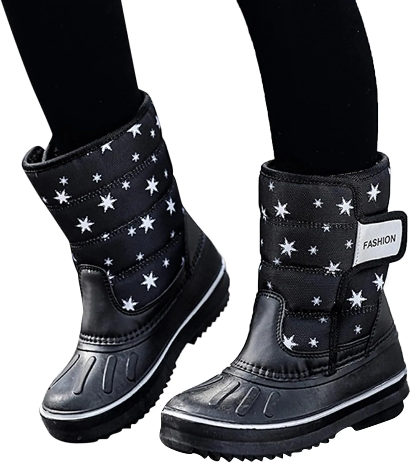 Children Boots Snow Boots Girls Boys Outdoor Boots Non Slip Warm Boots Cotton Snow Boots Booties Kids Little Boots