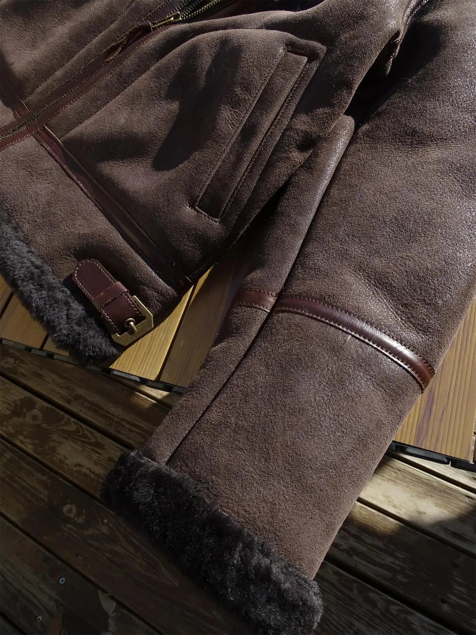 Funki Buys | Jackets | Men's Genuine Leather Sheepskin Jacket
