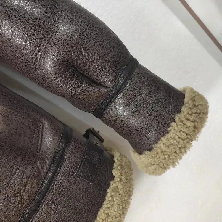 Funki Buys | Jackets | Men's Genuine Leather Sheepskin Jacket