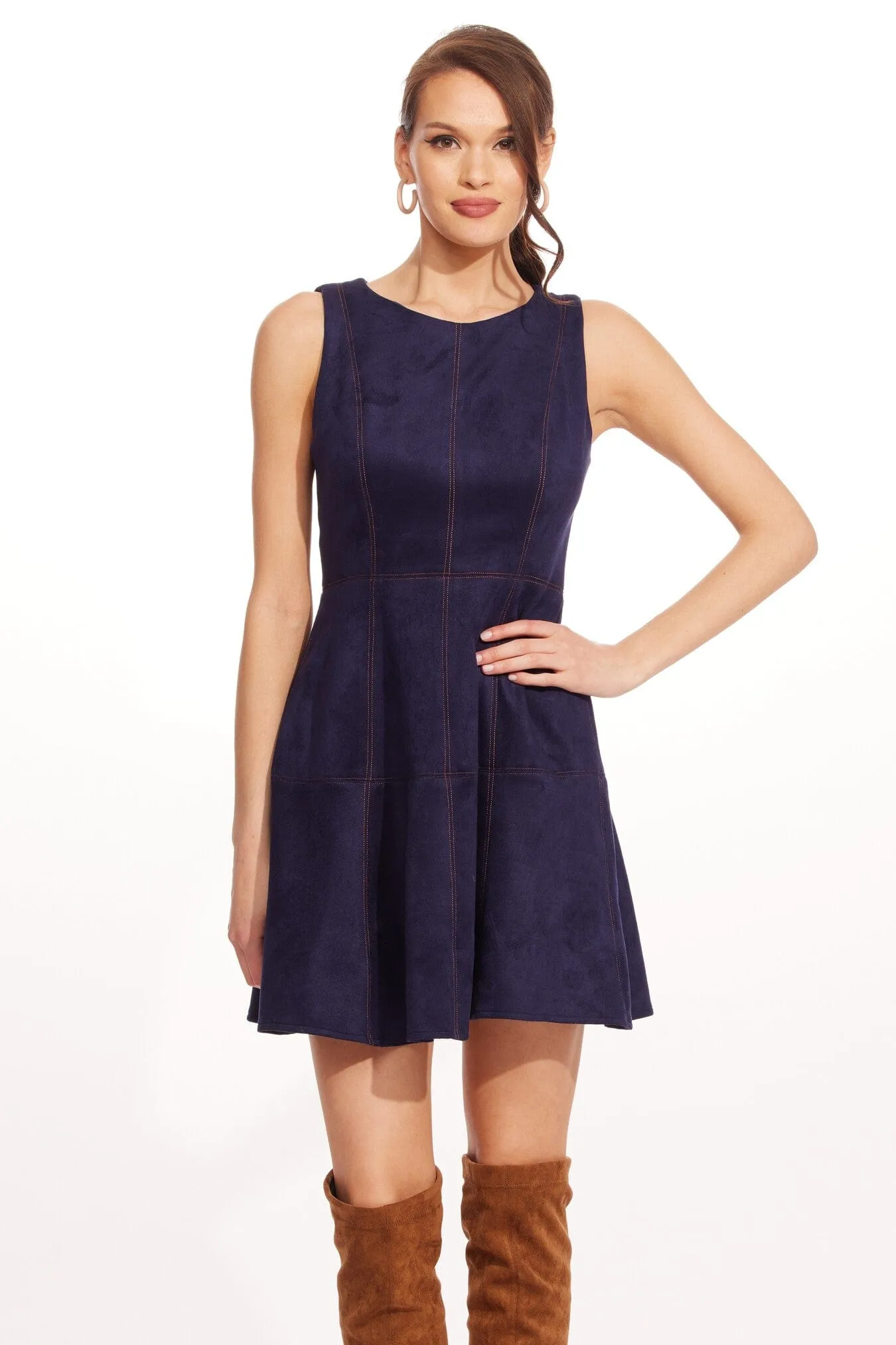 Haven Dress – Prussian Blue