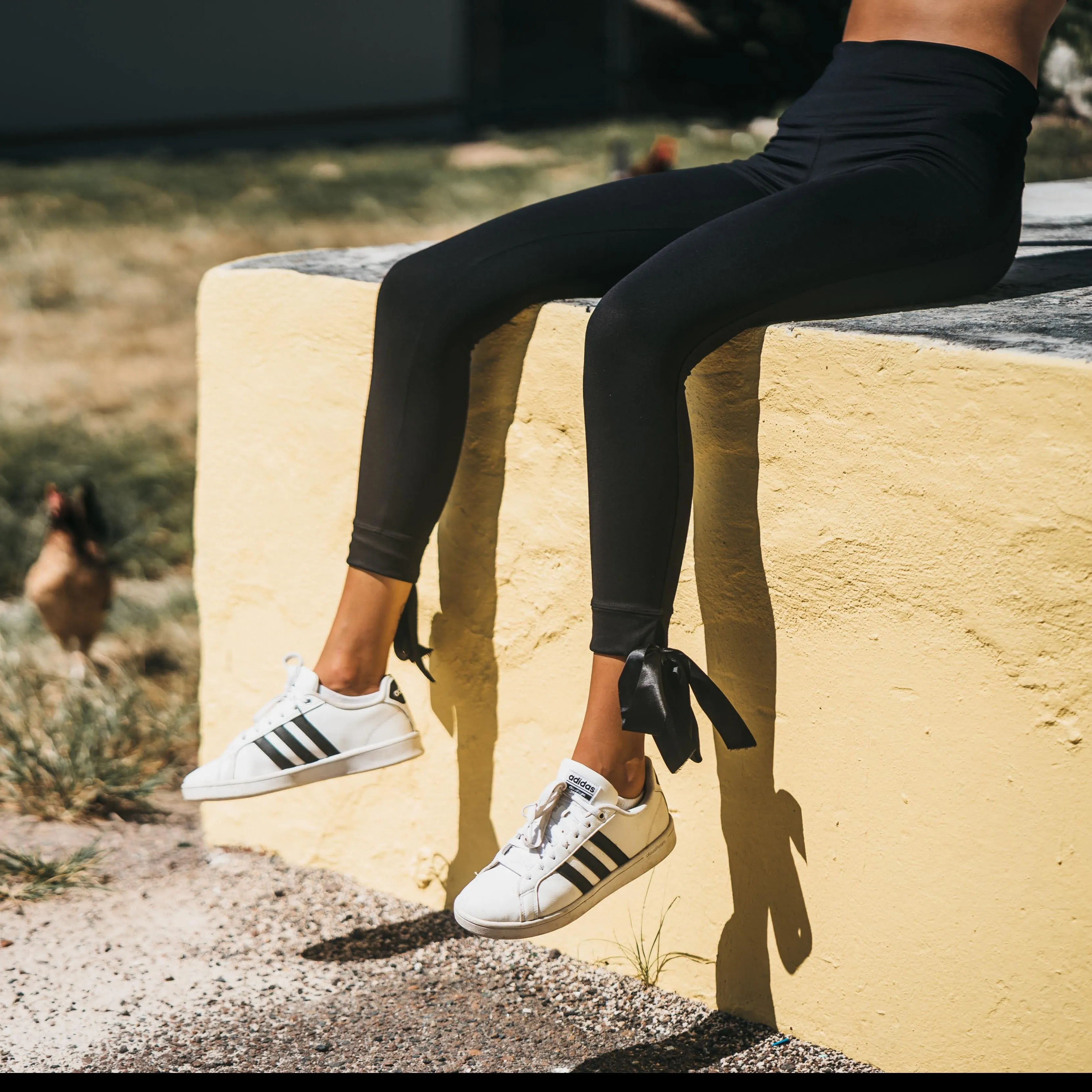 Take Flight Compression Leggings with Removable Ribbons