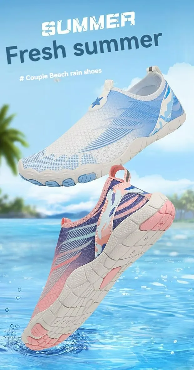Water Shoes for Womens Mens Barefoot Quick-Dry Healthy Shoes Swim Beach Pool Shoes Aqua Yoga Socks for Hiking